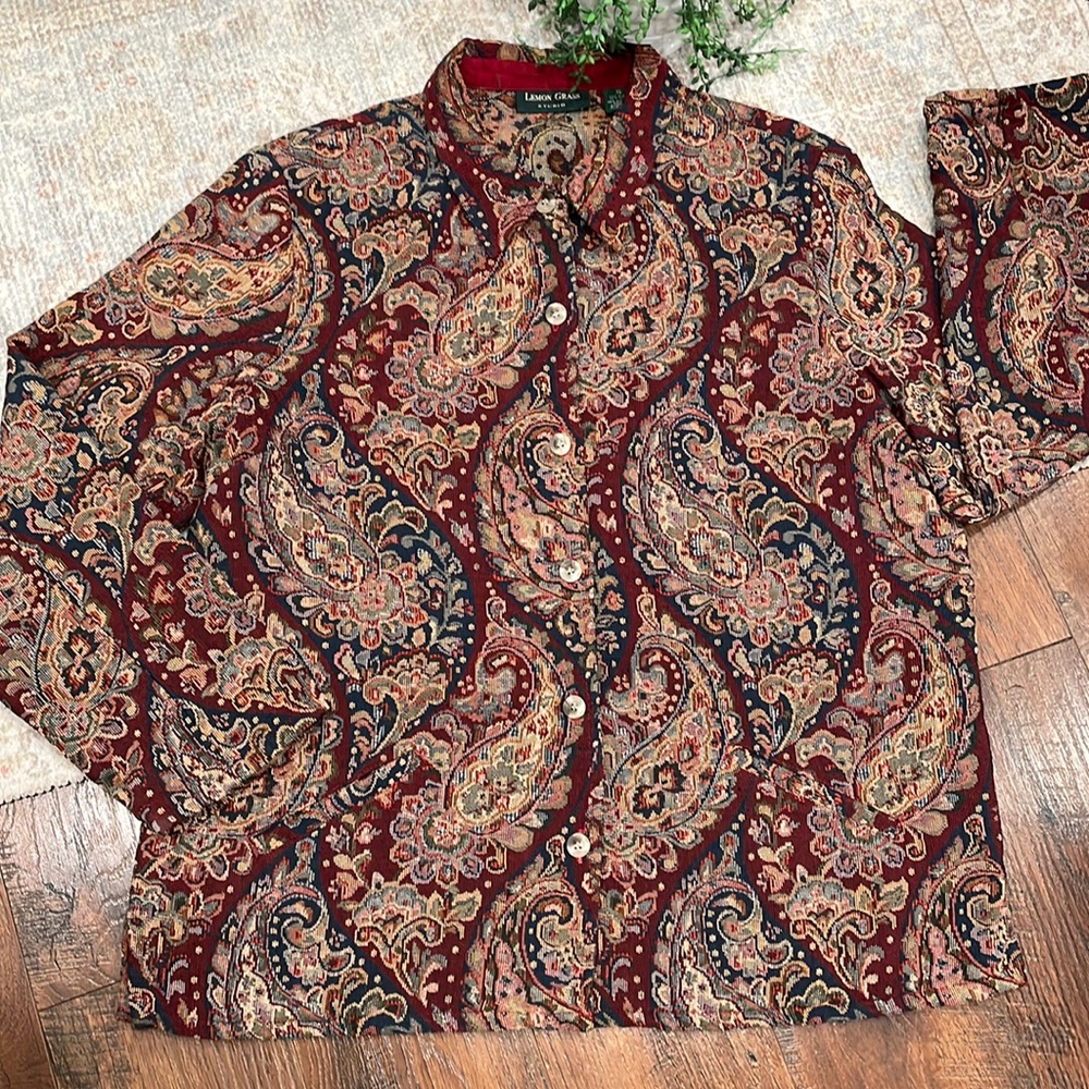 Lemon Grass Tapestry Jacket